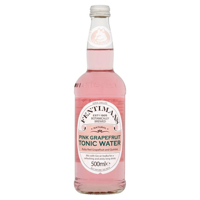 Fentimans pink grapefruit tonic water 500ml - British product