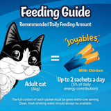 Felix Joyables chicken liquid cat treats 4 x 10g - British product