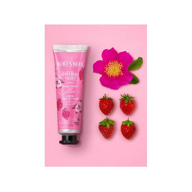 Burt's Bees Rose & Berry Hand Cream 28.3g - British product