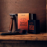 Scottish Fine Soaps Thistle & Black Pepper Eau de Toilette 50ml, imported from the UK