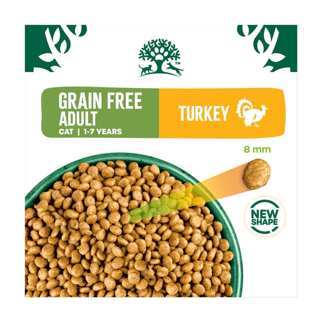 James Wellbeloved grain free dry cat food turkey (British brand)