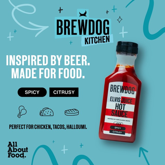 BrewDog Elvis Juice Hot Sauce 240ml - British product