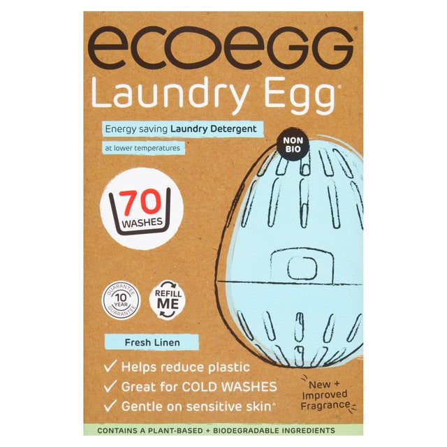 Ecoegg Laundry Egg Fresh Linen 70 Lavages - Produit Britannique