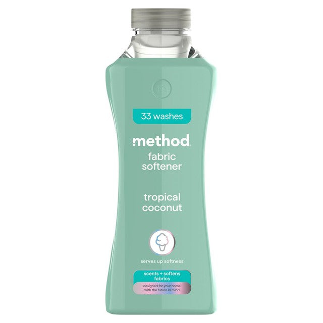 Method fabric softener Tropical Coconut 990ml, imported from the UK