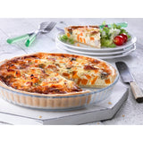 Pyrex cake and flan dish set 26cm and 28cm, imported from the UK