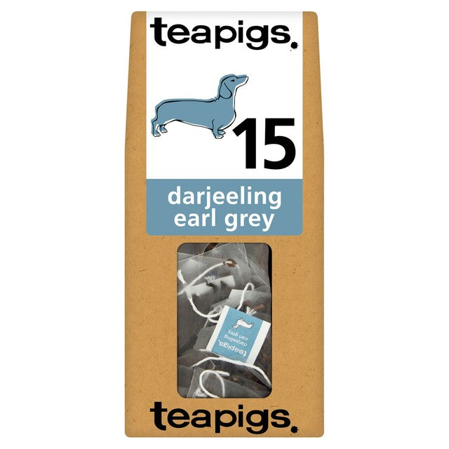 Teapigs Darjeeling Earl Grey Tea Bags 15 count (British brand)