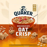 Quaker Original Oat Crisp Cereal 375g, imported from the UK