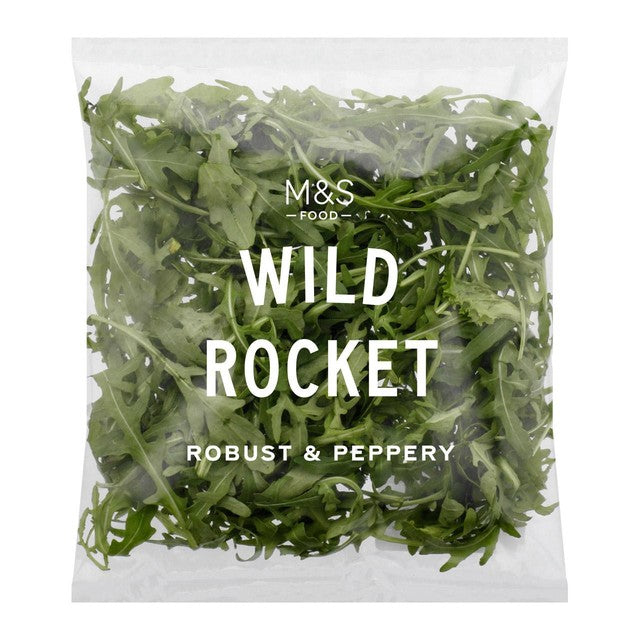 M&S Wild Rocket salad leaves 60g, imported from the UK