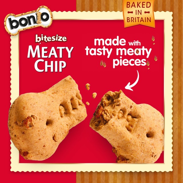 Bonio Meaty Chip dog biscuits 400g - British product