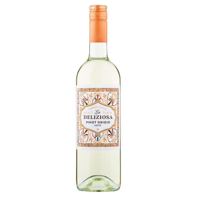 La Deliziosa Pinot Grigio wine 75cl, UK version