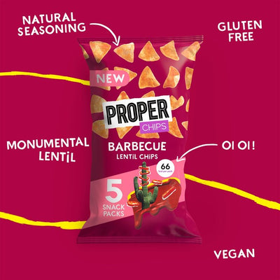 Chips Lentilles Barbecue Properchips