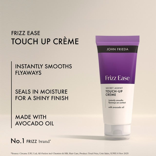 John Frieda Secret Agent Touch-Up Creme hair styling cream, imported from the UK