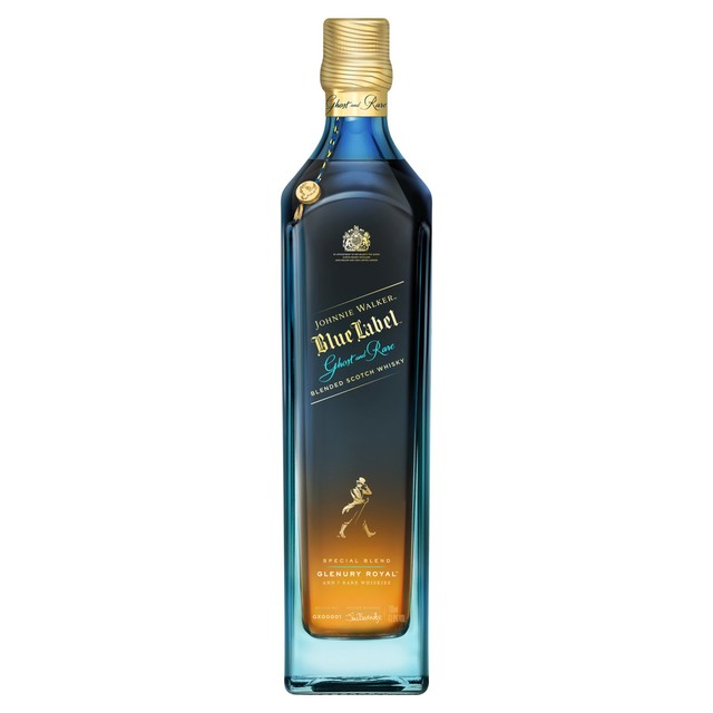 Johnnie Walker Blue Label Ghost & Rare Glenury Royal Limited Edition blended Scotch whisky 70cl, UK version