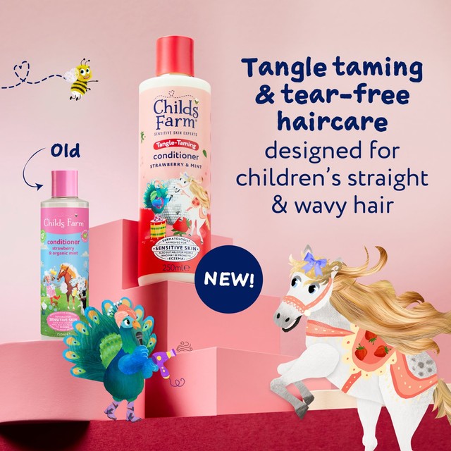 Childs Farm Tangle Taming Conditioner Strawberry & Mint 250ml - British product