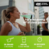 Optimum Nutrition plant protein powder lime sorbet 280g, imported from the UK