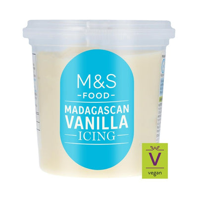 M&S M&S Madagascan Vanilla Cake Icing 400g- Buy online at McGrocer