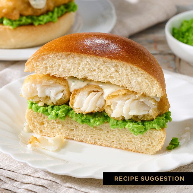 St Pierre pre-sliced white burger buns 4 pack (British brand)