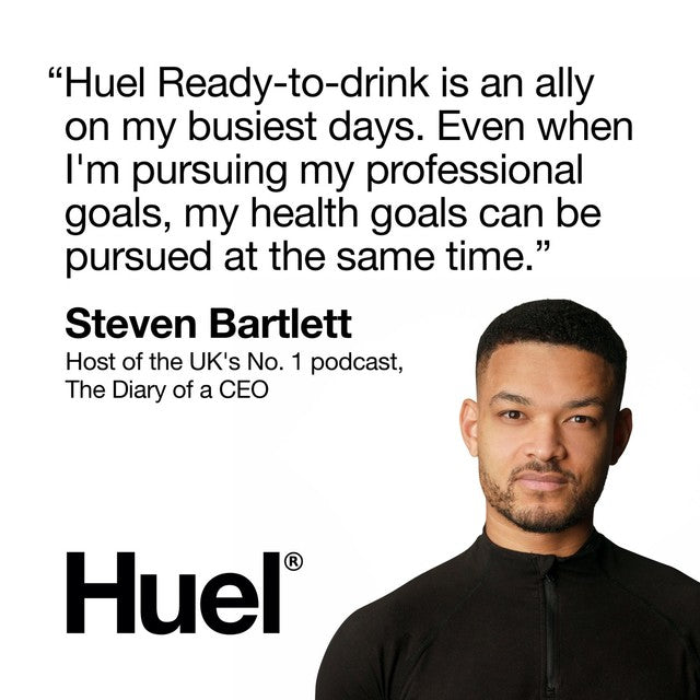 Huel cinnamon meal replacement drink 500ml, UK version