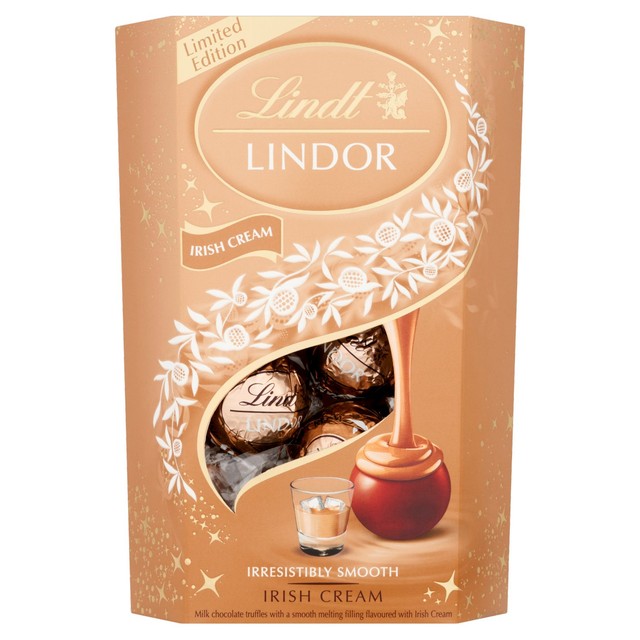 Lindt Irish Cream chocolate truffles 200g, UK version