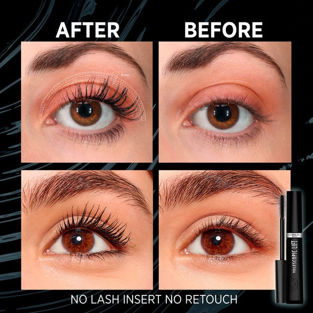 L'Oreal Paris Telescopic Lift Mascara Black 25g, UK version
