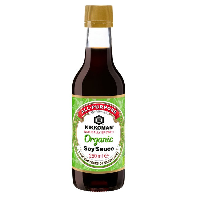 Kikkoman organic soy sauce 250ml, UK version