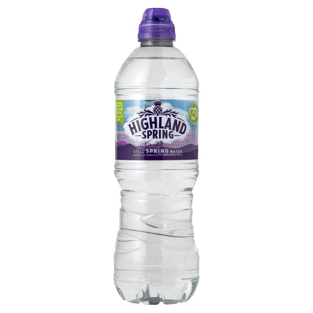 Highland Spring Still Spring Water Sportscap 750ml, UK version