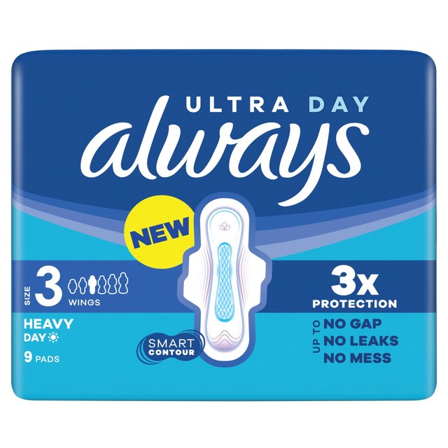 Always Ultra Night Sanitary Towels Size 3 - British product