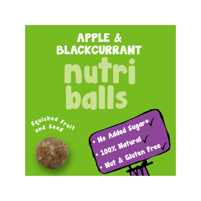 Good4U Nutri Balls Apple and Blackcurrant 5 x 20g multipack, UK version