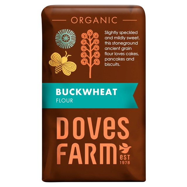 Doves Farm Organic Wholegrain Buckwheat Flour 1kg - British product