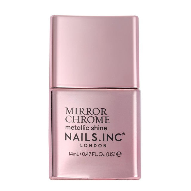 Nails Inc Pink Mirror Chrome nail polish - British product