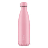 Chilly's pastel all pink water bottle 500ml - British product