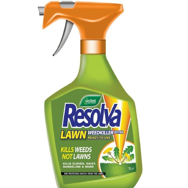 Resolva Lawn Weed Killer Extra 1L, imported from the UK