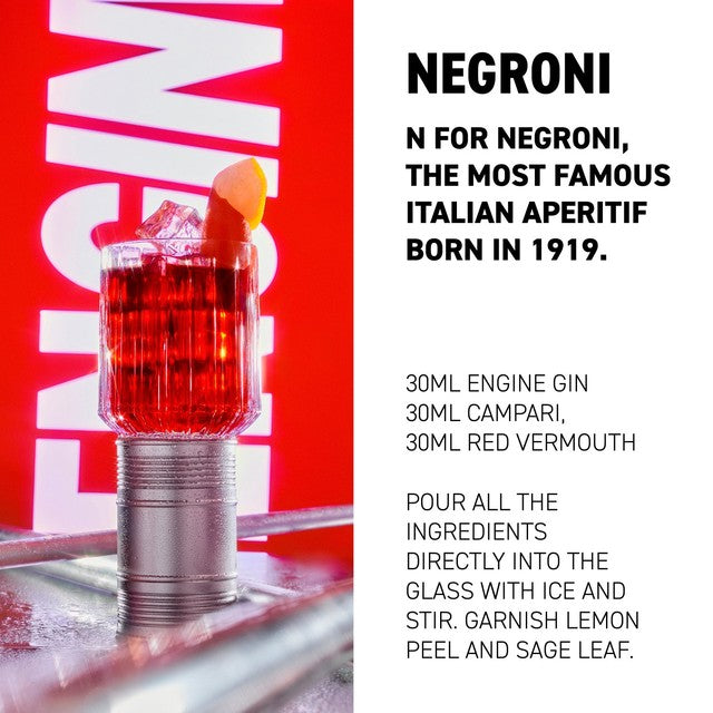 Engine Italian Organic gin 50cl - British product