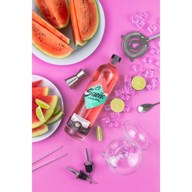 El Sueno Watermelon Tequila Liqueur 70cl - British product