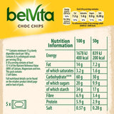 Belvita Choc Chips Soft Bakes breakfast biscuits 5 pack - British product