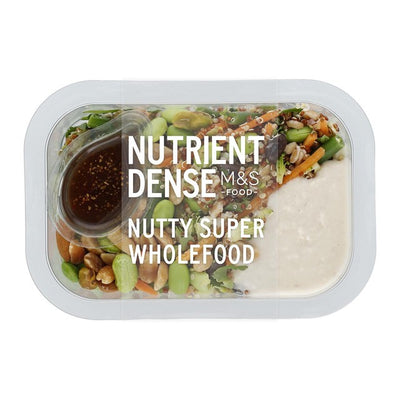 M&S Nøtte Super Fullkornssalat med Quinoa og Blandede Nøtter 285 g