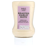 M&S roasted garlic mayonnaise 280ml, imported from the UK