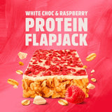 TREK White Chocolate Raspberry Protein Flapjacks 3 x 50g (British brand)