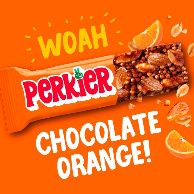 Perkier cacao orange protein bars 3x35g, imported from the UK