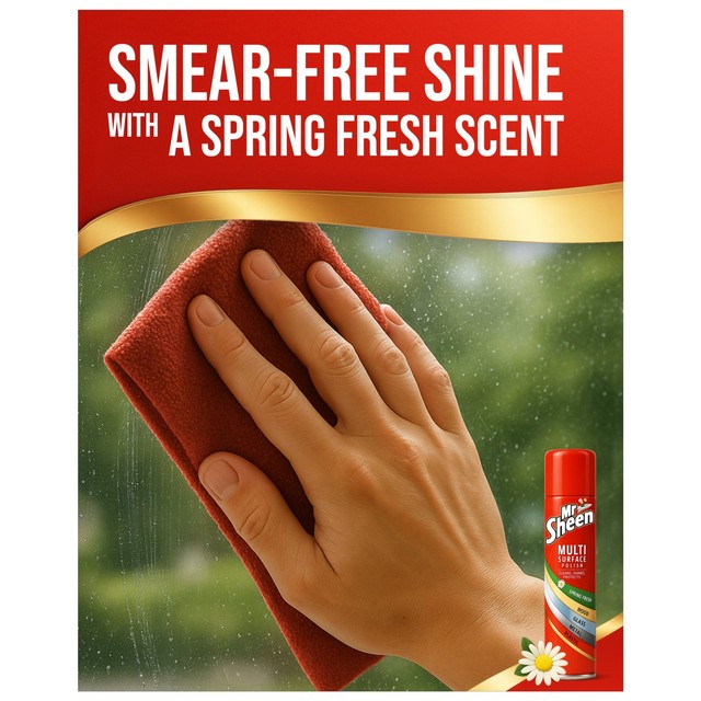 Mr Sheen Multi Surface Polish Original 250ml, imported from the UK