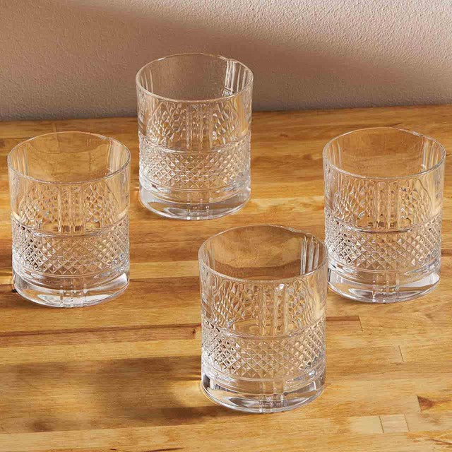 M&S Adeline Glass Tumblers 4 Pack, imported from the UK