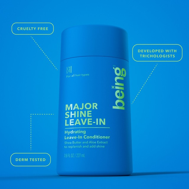 Being Major Shine Hydrating Leave-In Conditioner, UK version