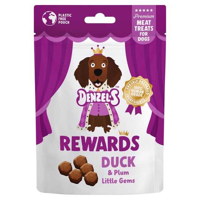 Denzel's duck and plum dog treats 70g - British product