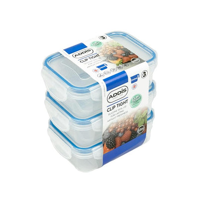 M&S Addis Clip Tight Rectangular Food Storage Container 240ml- Buy online at McGrocer