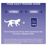 Purina One wet cat food Mini Fillets Selective Palate 8 x 85g, imported from the UK
