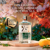 Roku Gin Japanese Craft 70cl, imported from the UK