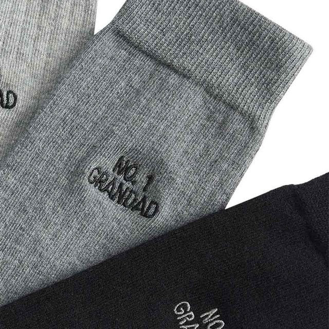M&S grandad socks pack of three grey size 9-12 (British brand)