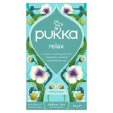 Pukka Relax Tea with Chamomile x20 tea bags, imported from the UK