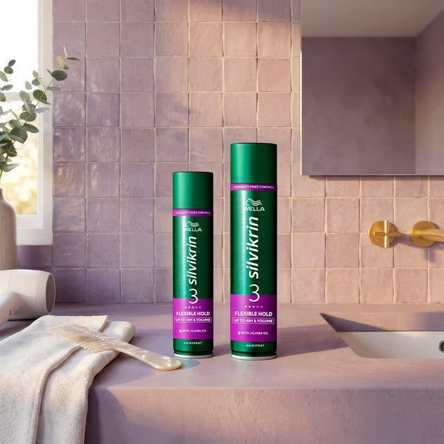 Silvikrin flexible hold hairspray 400ml (British brand)