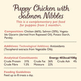 Lily's Kitchen puppy chicken & salmon nibbles 70g, UK version
